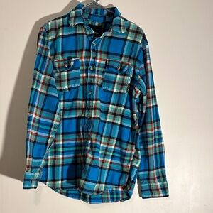 Burton Multicolor Plaid Flannel Shirt